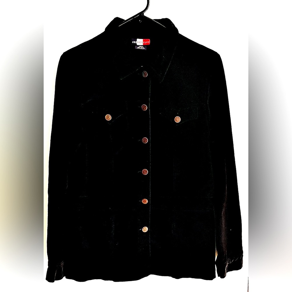 Black lightweight jacket.